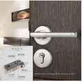 SL08 Door Handles with Lock Interior Doors 35-45mm Door Lock with Keys Mute Lock